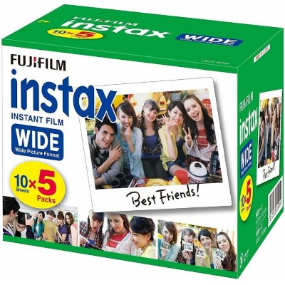 Fujifilm Instax Wide film 50ks – Zboží Mobilmania