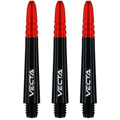Winmau Vecta - midi - black red – Zboží Dáma