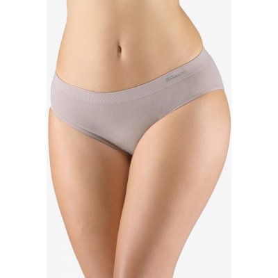 Gina Dámské kalhotky klasické Bamboo 00038P šedohnědá – Zboží Mobilmania