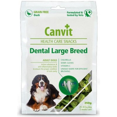 Canvit Health Care Dental Large Breed Snack 250 g – Zboží Mobilmania