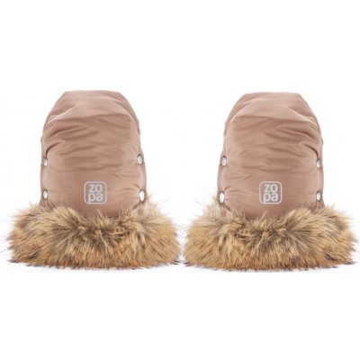 Zopa Zimní rukavice Fluffy 2 Creamy Beige – Hledejceny.cz