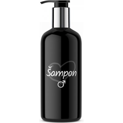 Nanolab Lahvička s pumpičkou "Šampon pro něj" 2959 300 – Zboží Dáma