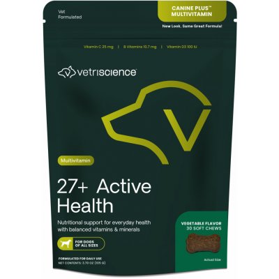 Vetri-Science Laboratories 27+ Active Health Multivitamin 30 ks – Hledejceny.cz
