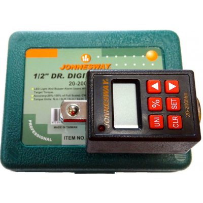 Elektronický momentový adaptér 1/2", 20 - 200 Nm - Jonnesway T19200N – Hledejceny.cz