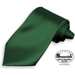 Soonrich kravata tmavá zelená kjs019 – Zboží Mobilmania