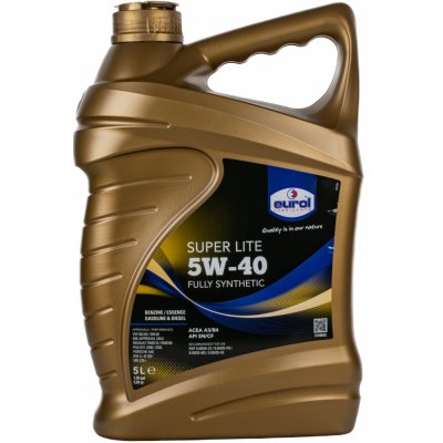 Eurol Super Lite 5W-40 A3/B4 5 l – Hledejceny.cz