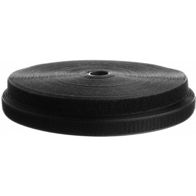 Nízkoprofilový suchý zip pro našití, ČERNÝ Nízkoprofilový suchý zip pro našití, ČERNÝ, 20 mm x 25 m, Kód: 25730 – Hledejceny.cz