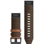 Garmin řemínek pro fenix6X - QuickFit 26, kožený, hnědý, černá přezka; 010-12864-05 – Sleviste.cz