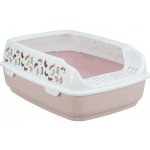 Trixie Delio WC s okrajem a čistícím roštem 38 x 20 x 50 cm – Sleviste.cz