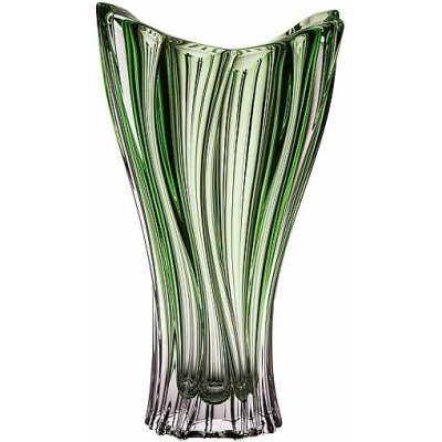 Aurum Crystal váza Plantica green 320 mm – Hledejceny.cz