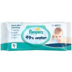 Pampers 99 % vody Dětské čisticí ubrousky 60 ks – Hledejceny.cz