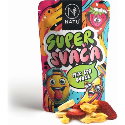 Natu_Super Sváča mix lyo ovoce 21 g – Zbozi.Blesk.cz