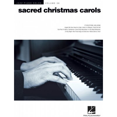 Sacred Christmas Carols Jazz Piano Solos Series Volume 39