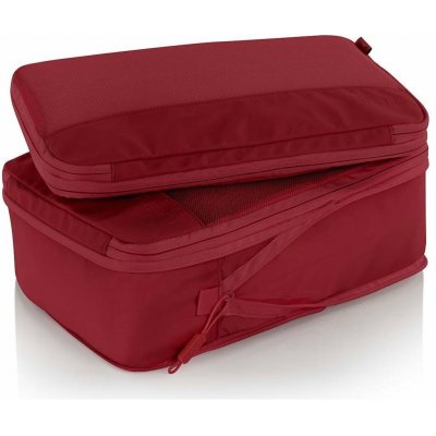 Heys Ecotex Compression Packing Cube 4 pc Set Red Maple – Sleviste.cz