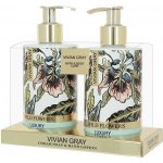 Vivian Gray Wild Flowers mýdlo + mléko na ruce 2 x 250 ml dárková sada – Hledejceny.cz