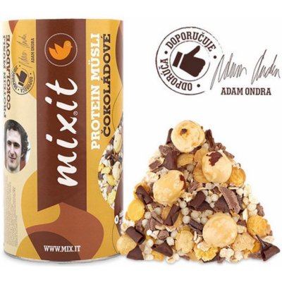 Mixit Proteinové müsli Adama Ondry s čokoládou 450 g – Zboží Dáma