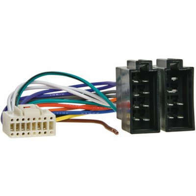 ISO kabely pro autorádia Pioneer DEH- / DEH-P / KEH- / KEH-P - bílý 16-pin – Hledejceny.cz