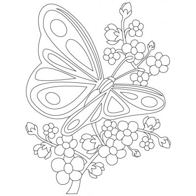 Pískohraní s.r.o. Šablona Větvička s motýlkem 210 x 297 mm – Hledejceny.cz