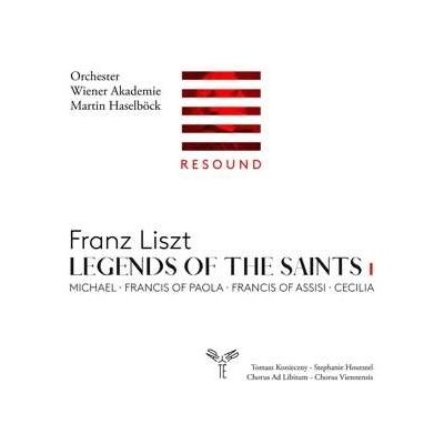 Franz Liszt - Legends Of The Saints I - Michael · Francis Of Paola · Francis Of Assisi · Cecilia CD – Hledejceny.cz