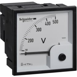 Schneider Electric M9 16005 VLT 72x72 voltmetr 500V