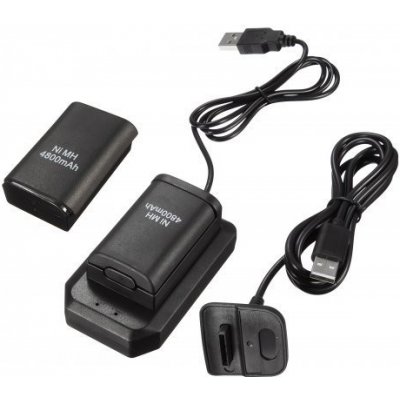APT KX7A Charging Station XBOX 360 + 2 ks baterií 4800mAh – Zboží Živě