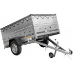 UNITRAILER GARDEN 201 KIPP s bočnicemi BIS a šedou plachtou