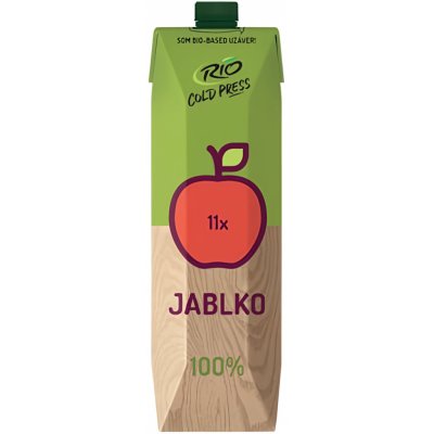 Rio Cold Press 100% jablko 1 l – Sleviste.cz