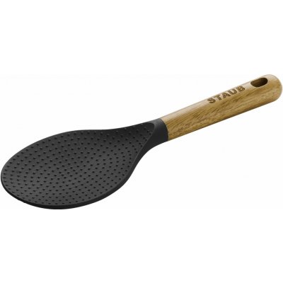 Kuchyňská lžíce 22 cm, na rýži, hnědá, silikon, Staub – Hledejceny.cz