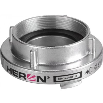 HERON spojka B75 pevná, tlakové/sací těsnění, vnitřní závit G 3", hliník