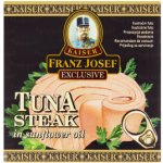 Kaiser Franz Josef Exclusive Tuňák steak ve slunečnicovém oleji s příchutí citronu 2 x 80 g – Zboží Dáma