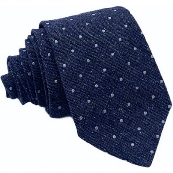 Modrá kravata Blažek Dots