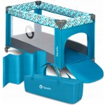 Lionelo Cestovní postýlka Stefi Green Turquoise – Zboží Dáma