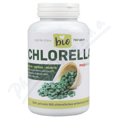 Moje lékárna Chlorella BIO 750 tablet – Zboží Mobilmania