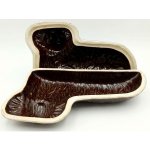 Keramikaportal.eu Forma beránka keramická 32x17cm Zlevněno-druhá jakost Hnědá kamenina. – Hledejceny.cz