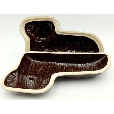 Keramikaportal.eu Forma beránka keramická 32x17cm Zlevněno-druhá jakost Hnědá kamenina. – Hledejceny.cz