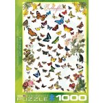 EuroGraphics Motýli 1000 dílků – Zboží Mobilmania