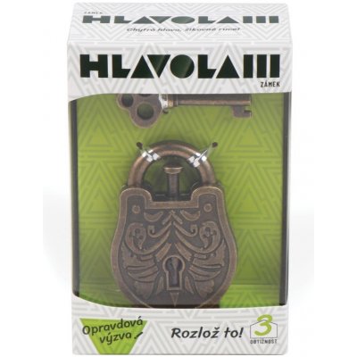 Kovový hlavolam Zámek – Sleviste.cz