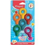Maped Voskovky Color'Peps Baby Crayons 6 ks – Sleviste.cz