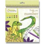 Avenue Mandarine Omalovánky Graffy Pop Number Dinosaurus – Hledejceny.cz