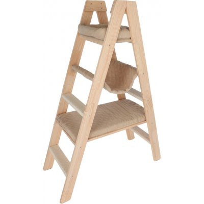 Kerbl 80921 Ladder Žebřík pro kočky přírodní béžový 134 x 39,5 x 97 cm – Hledejceny.cz
