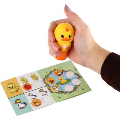 Teddies Samolepkové razítko kachna s nálněmi – Zbozi.Blesk.cz