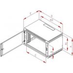 Triton 19" 18U 600x400mm RBA-18-AS4-CAX-A1 – Hledejceny.cz