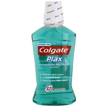 Colgate Plax Soft Mint antibakteriální ústní voda bez alkoholu 500 ml