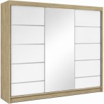 Falco Debora VI 200 cm dub sonoma/bílá – Hledejceny.cz