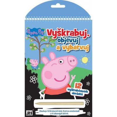 Jiri Models Vyškrabuj, objevuj, vybarvuj Prasátko Peppa – Zbozi.Blesk.cz