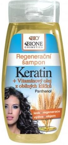 BC Bione Cosmetics Keratin regenerační šampon s arganový olejem 260 ml od  75 Kč - Heureka.cz