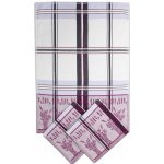 Sleep-well žakárové utěrky extra savé 50 x 70 cm LEVANDULE 2 3 ks – Zboží Dáma