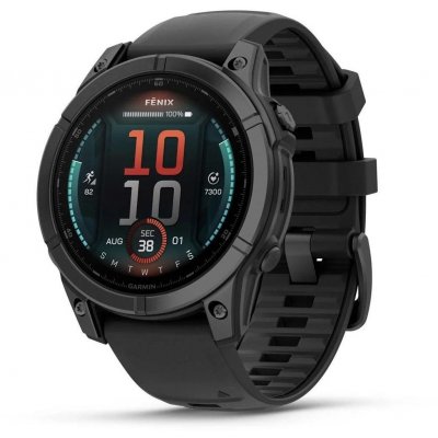 Garmin Fenix E 47mm Stainless Steel Slate Gray/Black 010-03025-01 – Zboží Živě
