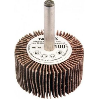 Yato Lamelový kotouč 40 x 20 x 6 mm K120 YT-83355 – Zboží Mobilmania