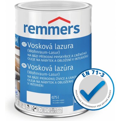 Remmers Lazura vosková 0,75 l antická šedá – Zbozi.Blesk.cz